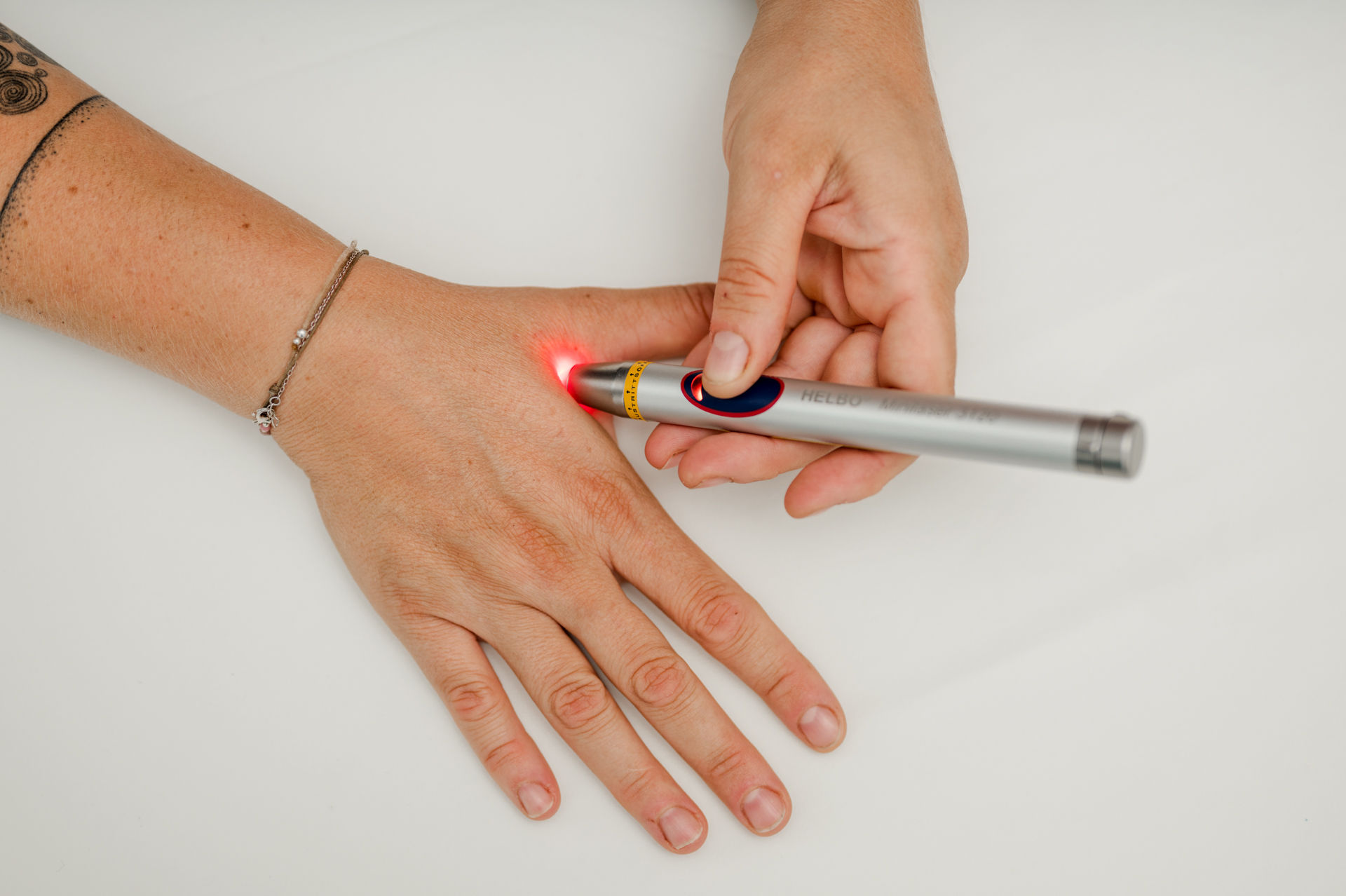 Softlaser/Low Level Laser Anwendung zur Akupunktur